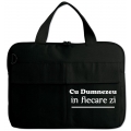 Geanta neagra laptop, Cu Dumnezeu in fiecare zi Geanta neagra laptop, Cu Dumnezeu in fiecare zi